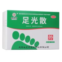 九芝堂,足光散,40g*5袋/盒,清热燥湿，治疗手足癣及臭汗症